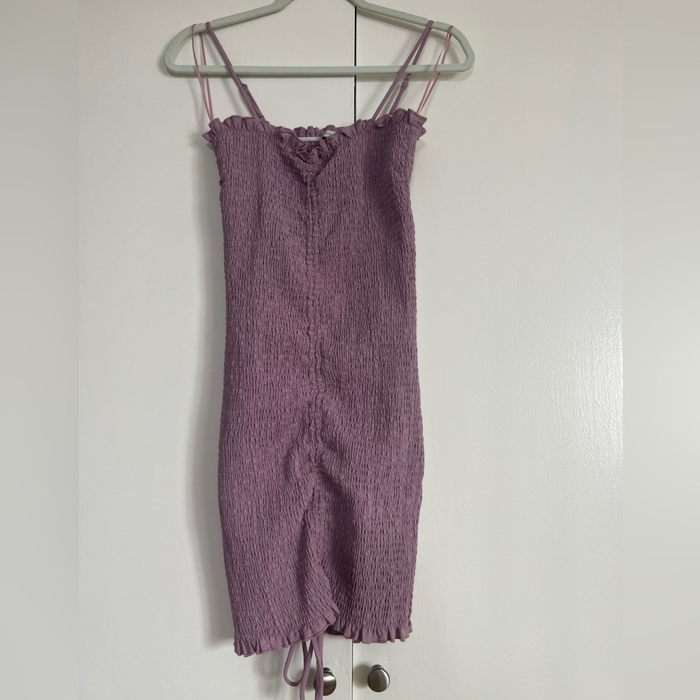 Purple dress